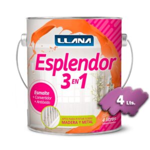 ESMALTE ESPLENDOR 3 en 1 brillante blanco x 4 litros - (ET1001-4L)