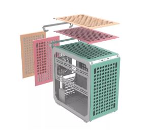GABINETE COOLER MASTER QUBE 500 FLATPACK MACARON