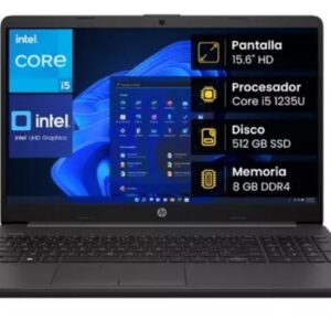 NOTEBOOK HP 250 G9 I5 1235u 8GB 512GB W11 ESP 15,6 FHD
