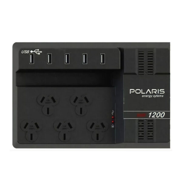 ESTABILIZADOR DE TENSION POLARIS 1200VA - Imagen 2