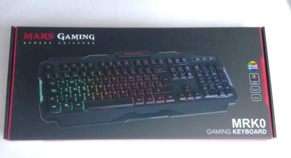 TECLADO MARS GAMING RAINBOW MRK0 - Imagen 2