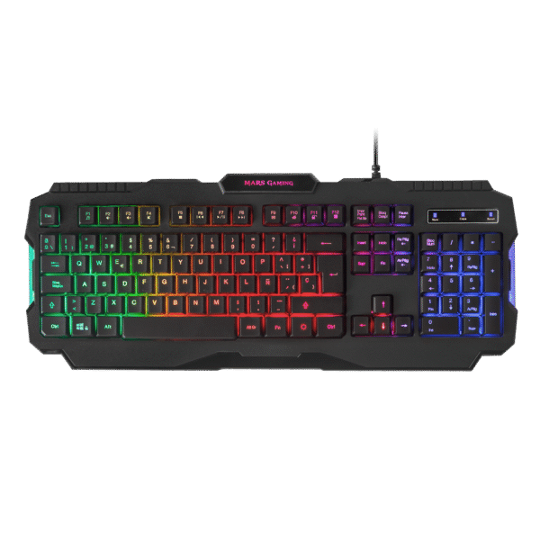 TECLADO MARS GAMING RAINBOW MRK0
