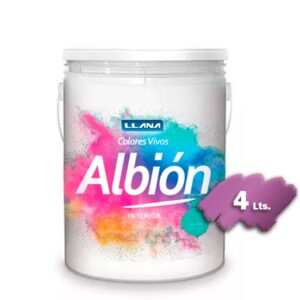 ALBION COLORES VIVOS color blanco x 4 litros - (LT5610-4L)