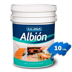 ALBION interior satinado x 10 litros - (LT115910)