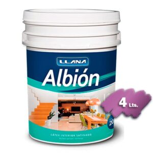 ALBION interior satinado x 4 litros - (LT115904)