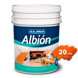 LATEX ALBION interior satinado x 20 litros - (LT117020)