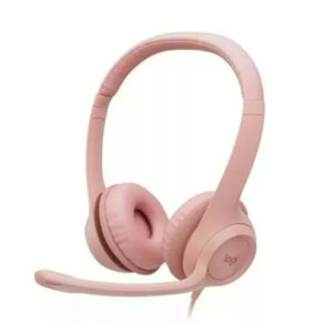 AURICULARES LOGITECH H390 HEADSET ROSE