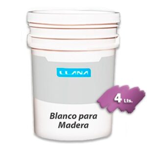 Fondo blanco p/madera x 4 litros - (ES006804)