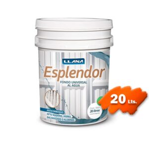 Fondo universal al agua esplendor x 20 litros (FA0001-20L)