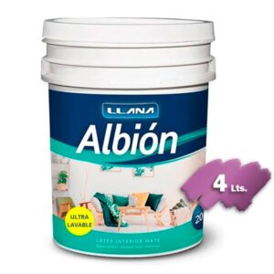 LATEX ALBION ultralavable blanco x 4 litros - (LI156204)