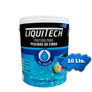 PINTURA PARA PISCINAS DE FIBRA LIQUITECH CELESTE ARUBA X 10 LITROS (LPF 10)