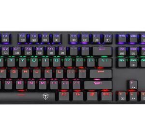 TECLADO GAMER T DAGGER NOXAS NEGRO