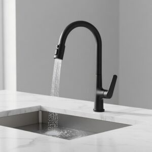 KUMAI 8016 Griferia De Cocina Monocomando Cuina Mesada 360°