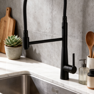 KUMAI HJPCP Griferia De Cocina Monocomando Cuina Mesada 360°